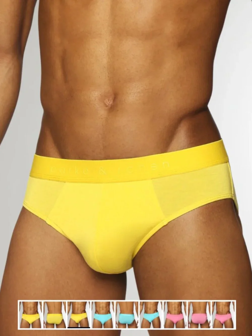 Parke & Ronen - Low-Rise Brief - Sunflower Candy Edition (M)